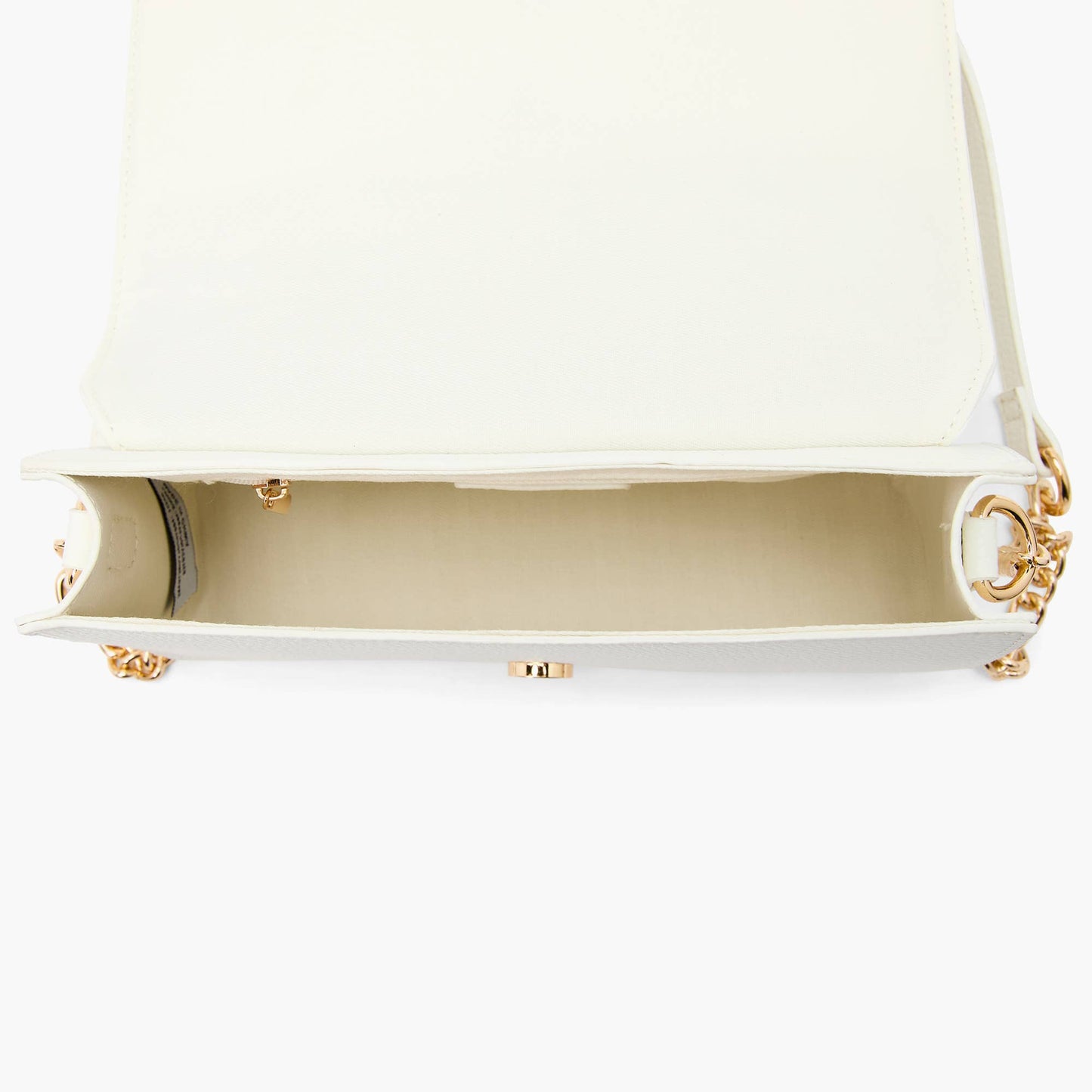 Jane Overflap Bow Crossbody: Beige