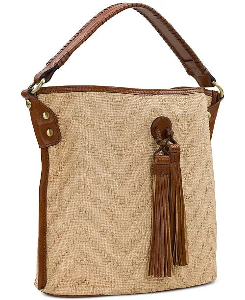 Patricia Nash
Lyon Otavia Natural Zig-Zag Medium Bucket Bag