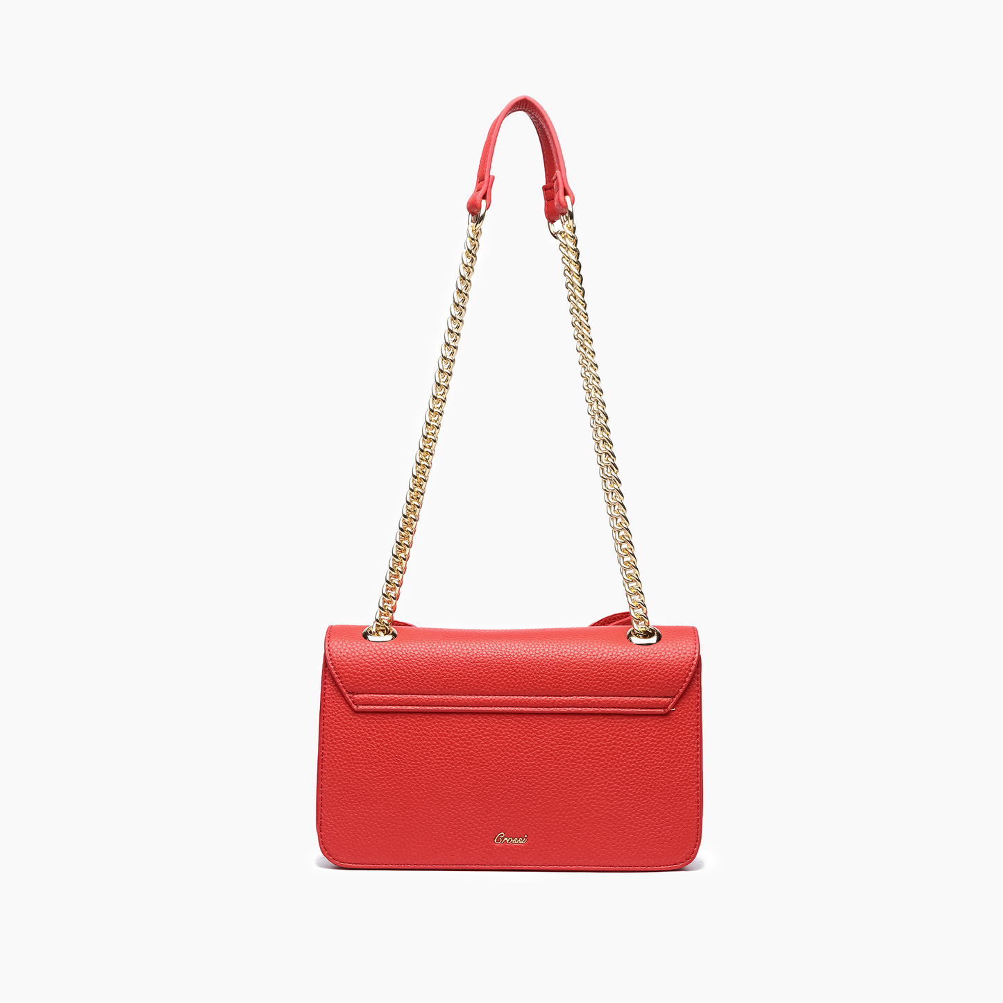 Petal Bowtie Dual Crossbody Bag: Red