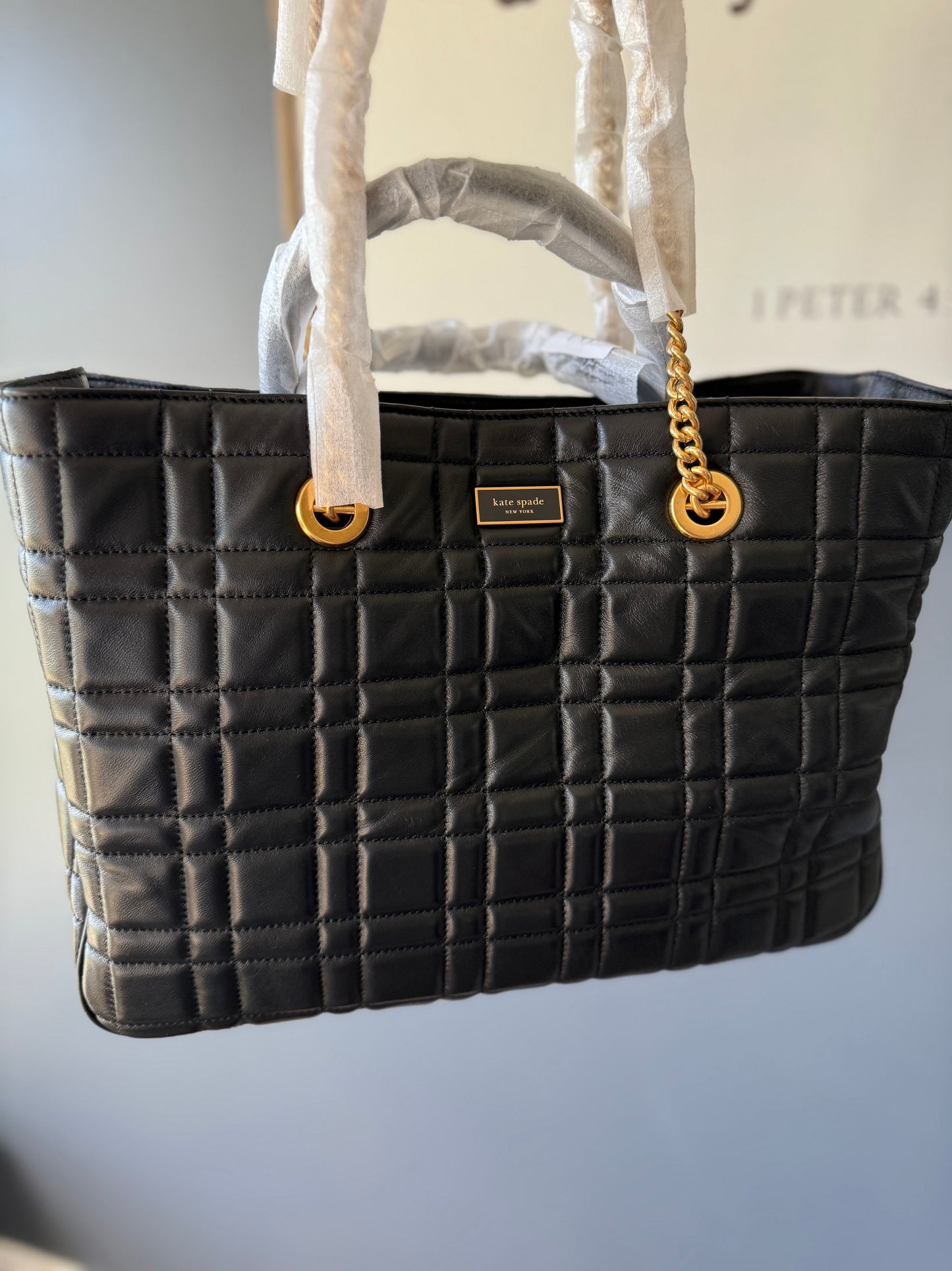 Kate Spade Evelyn quilted leather