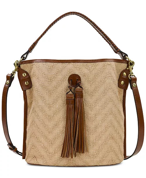 Patricia Nash
Lyon Otavia Natural Zig-Zag Medium Bucket Bag