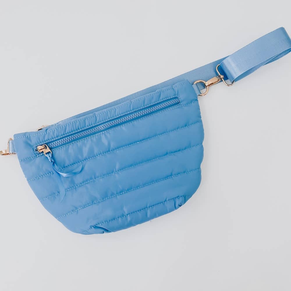 Jolie Puffer Belt Bag NEW COLORS!: Smoke Gray