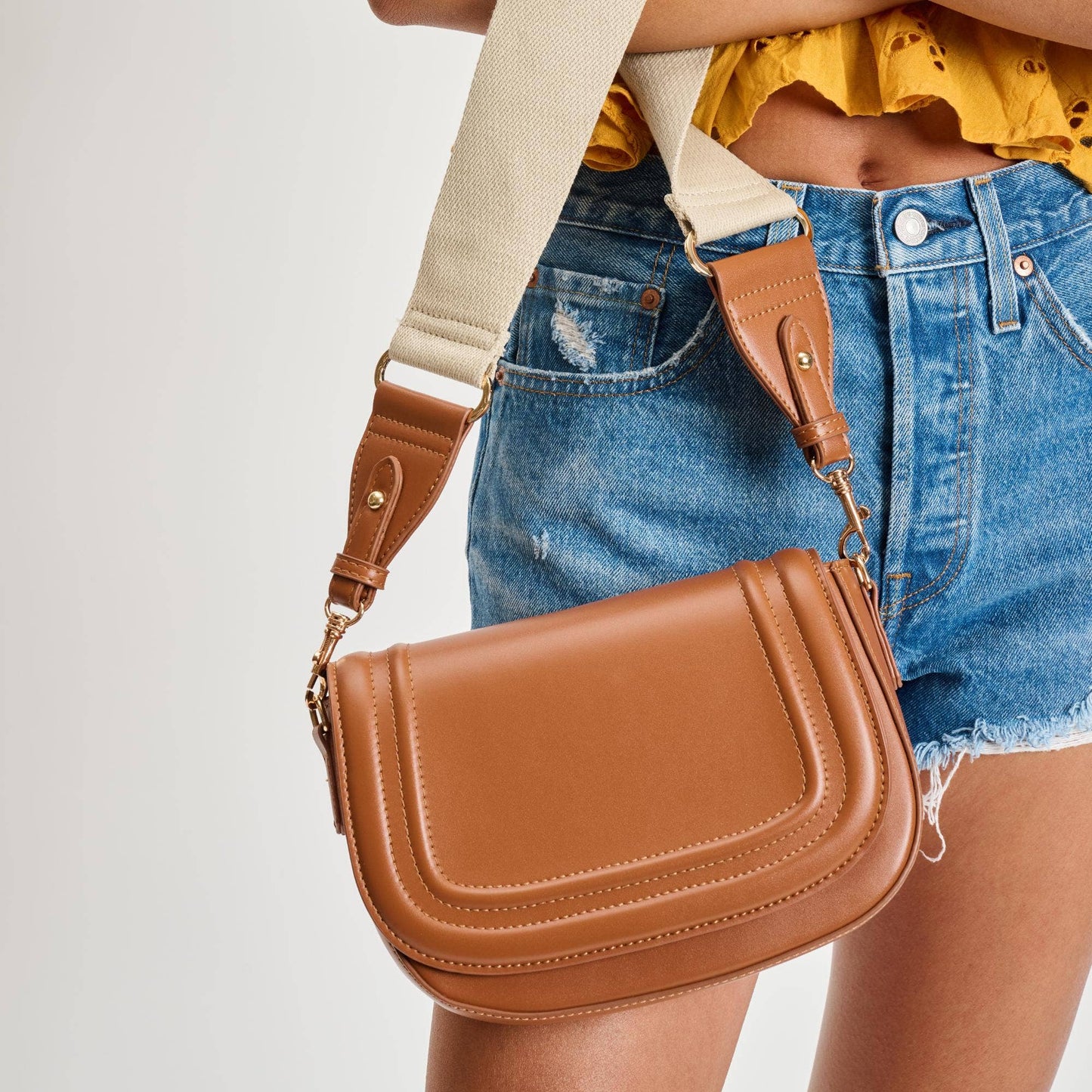 Poshette Crossbody: Natural