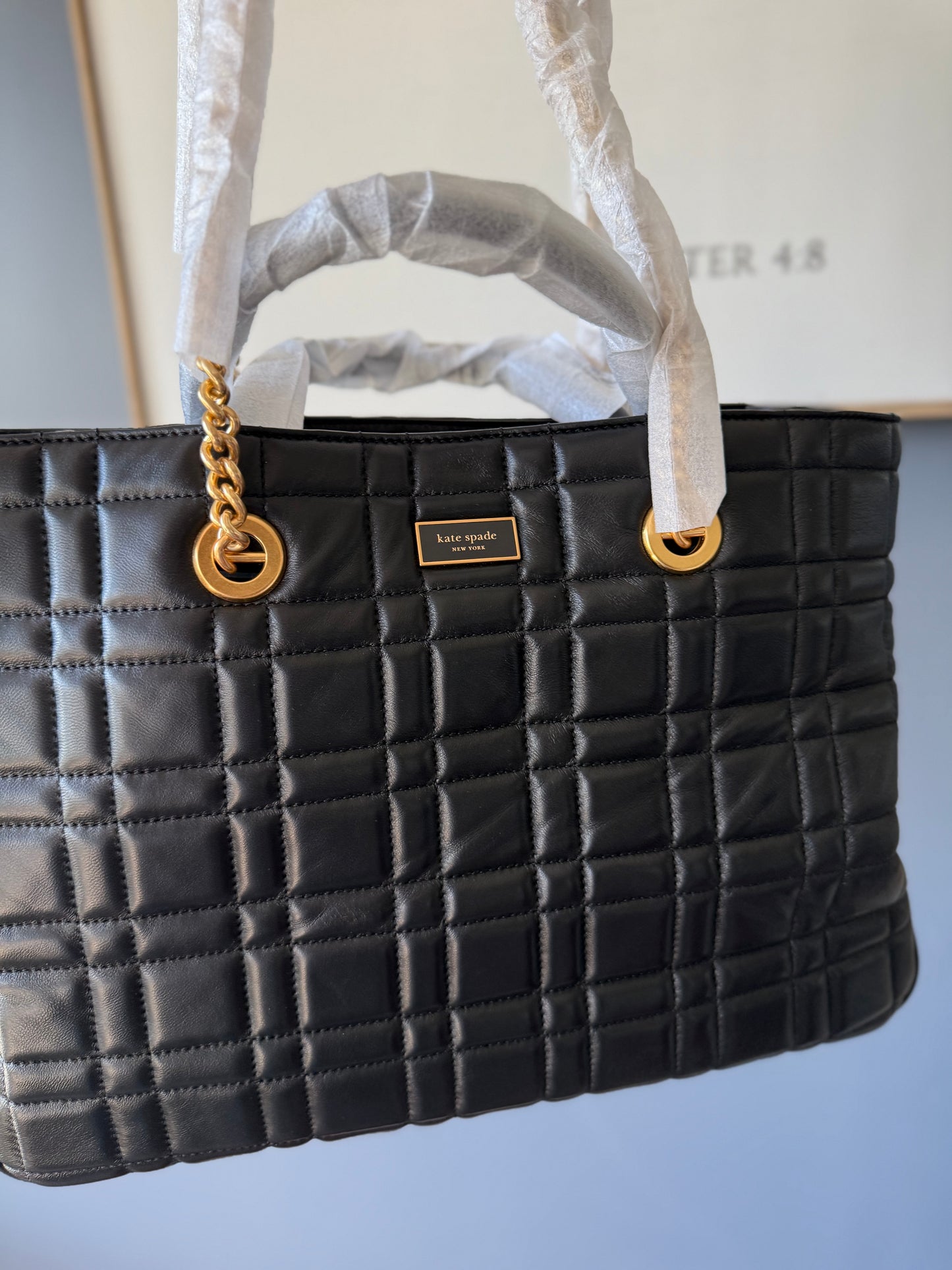 Kate spade Sam icon medium tote Black