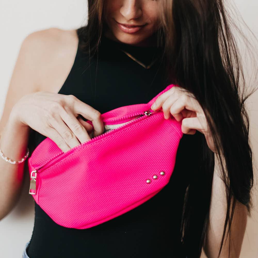 Fast and Free Athletic Bum Bag (Reg $18): Purple