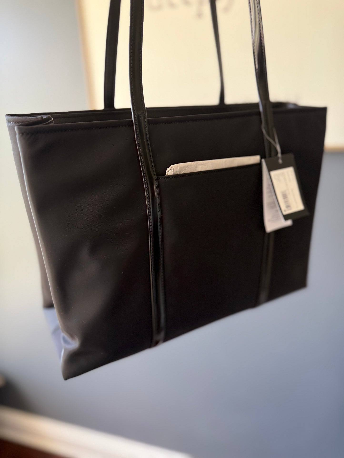 Kate spade Sam icon medium tote Black