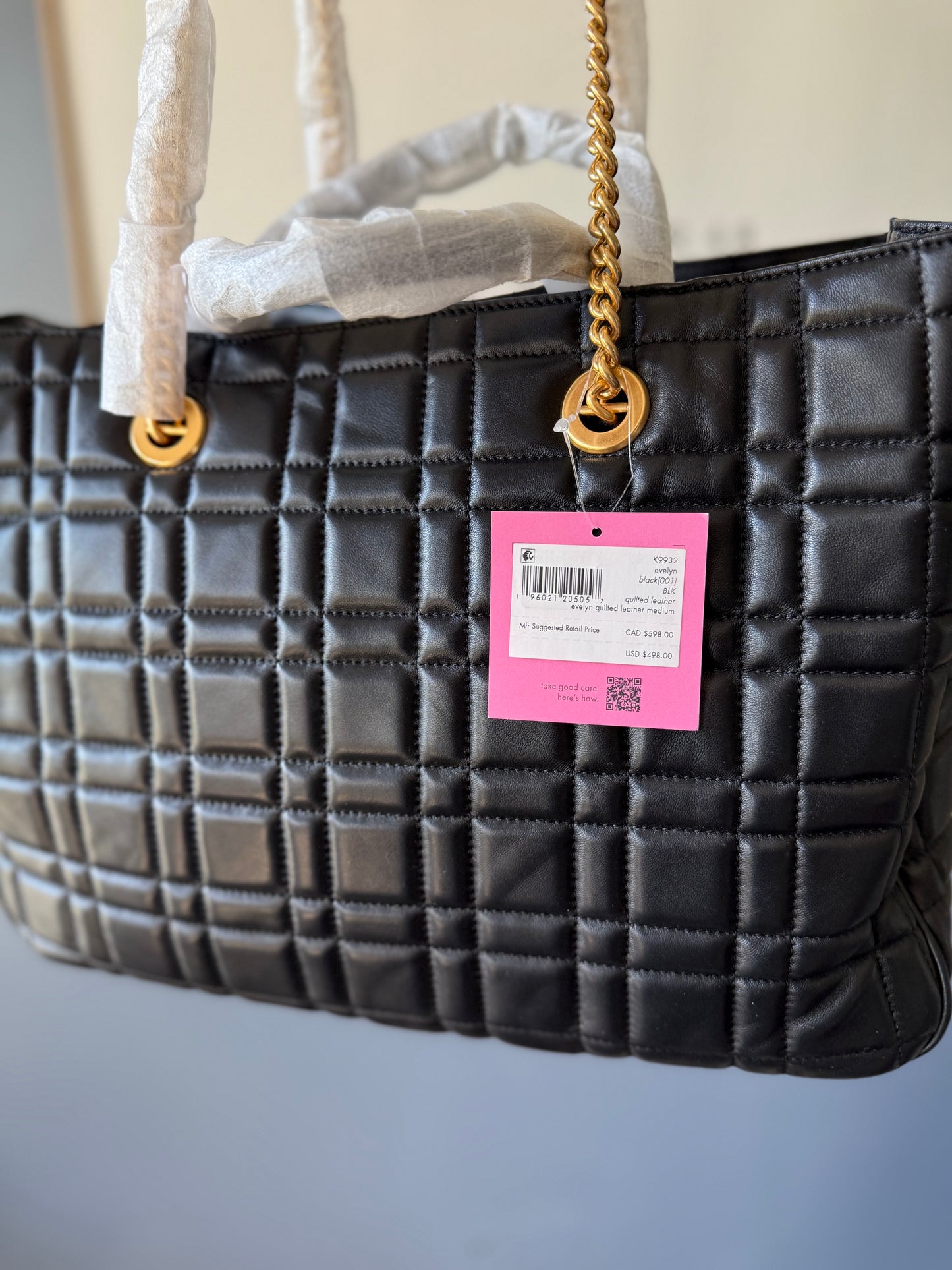 Kate spade Sam icon medium tote Black