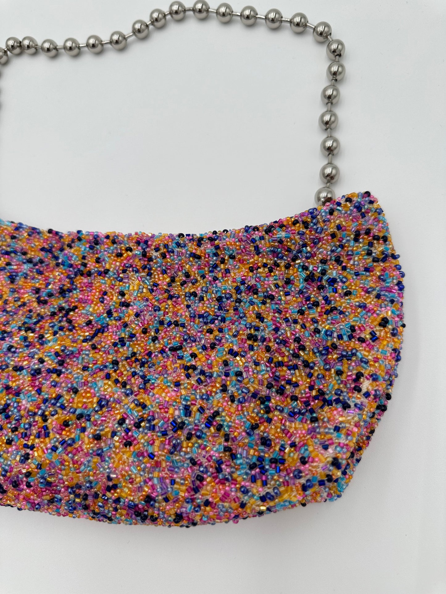 LISELLE KISS Chelsea Embellished Chain Shoulder Bag in Confetti