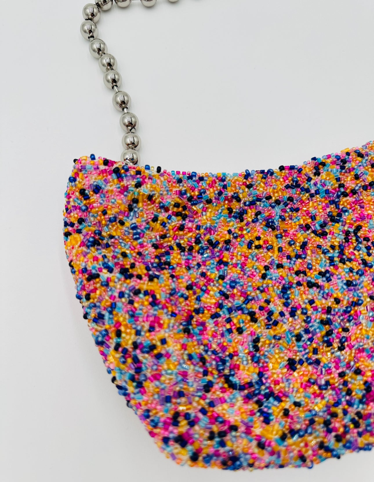 LISELLE KISS Chelsea Embellished Chain Shoulder Bag in Confetti