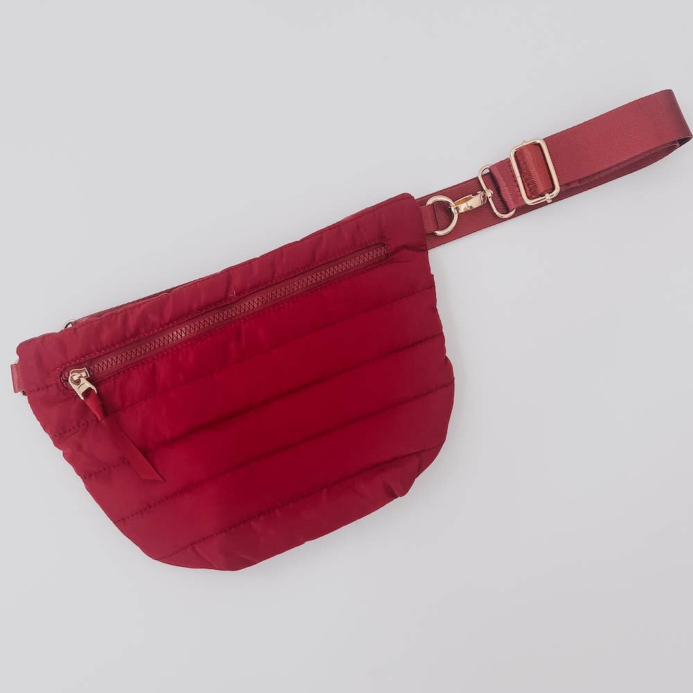 Jolie Puffer Belt Bag NEW COLORS!: Emerald