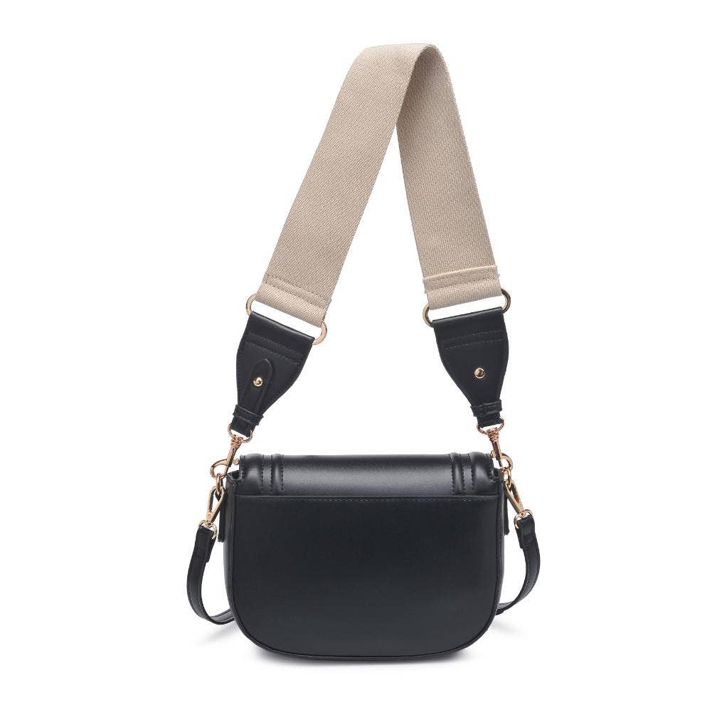 Poshette Crossbody: Black