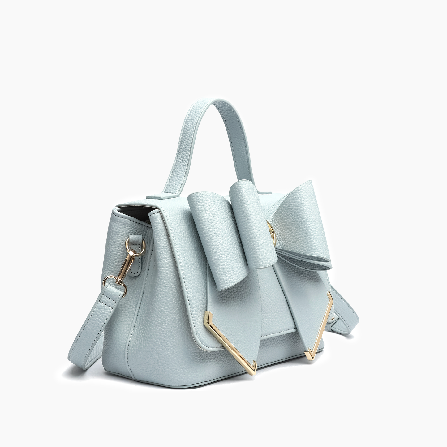 Jasmine Bowtie Crossbody Bag: Beige